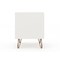 Manhattan Comfort Rockefeller 1.0 Nightstand, White 101GMC1 - alternate 2